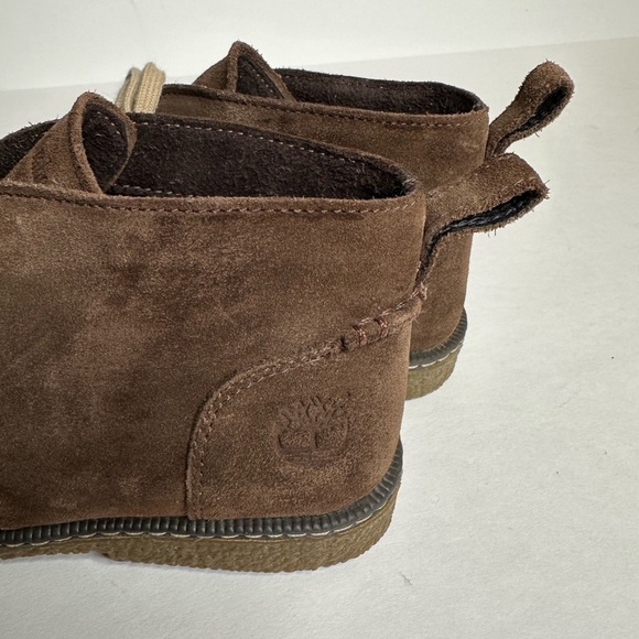 Timberland Suede Leather Brown Comfort‎ Ankle Boots Kids Size: 2.5 - Picture 15 of 15